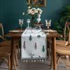 Yiman Qiyun Jacquard Renne Pin Noël Chemin de Table