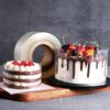 Praktische Mousse-Kuchenrandfolie Dessertumrandung Hart gebundene Kuchenränder PET-Band Kuchen-Dessertkragen DIY Kuchen-Dekorationswerkzeuge