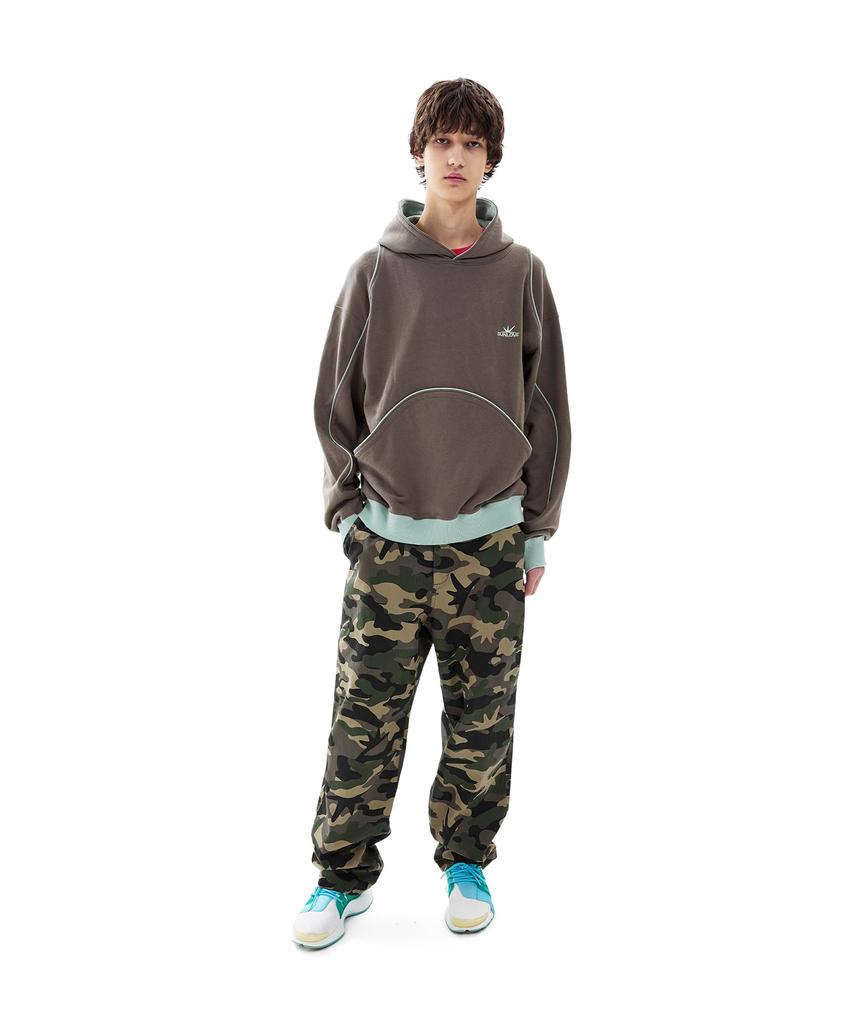 Sseonleobeutueo Herringbone Right Chino Camo