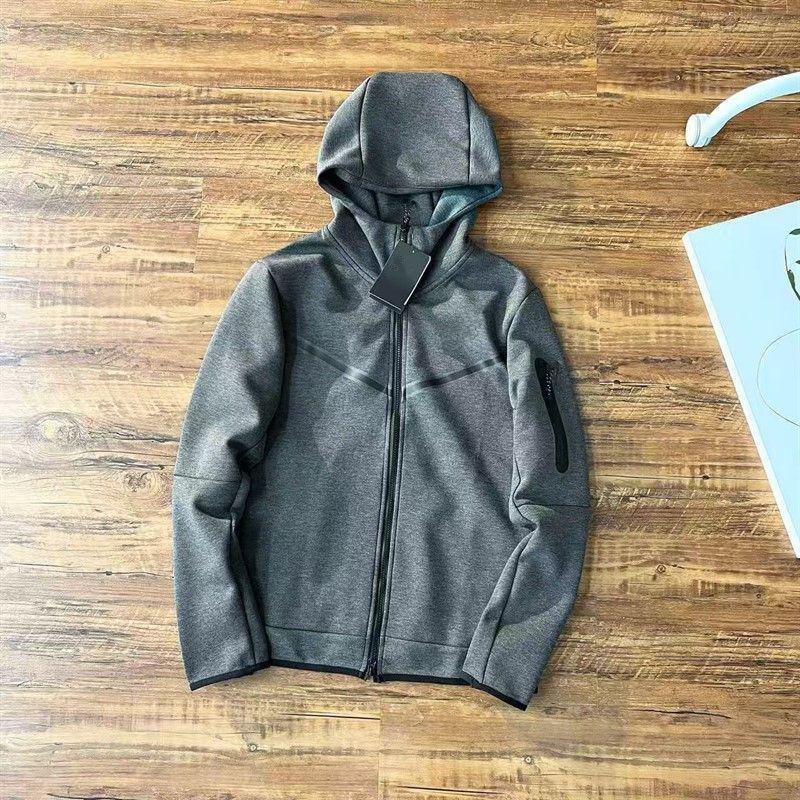 Herren Heat-Bonded Strick-Kapuzenpullover für Frühling/Herbst Lässiger Sport 490