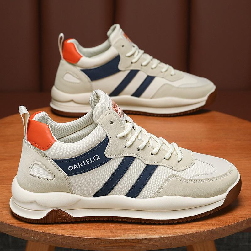 

Индивидуализированная осенне-зимняя новая ретро модная обувь мужская трендовая корейская версия спортивной и повседневной мужской обуви мужская беговая трендовая обувь 39 светло-коричневого