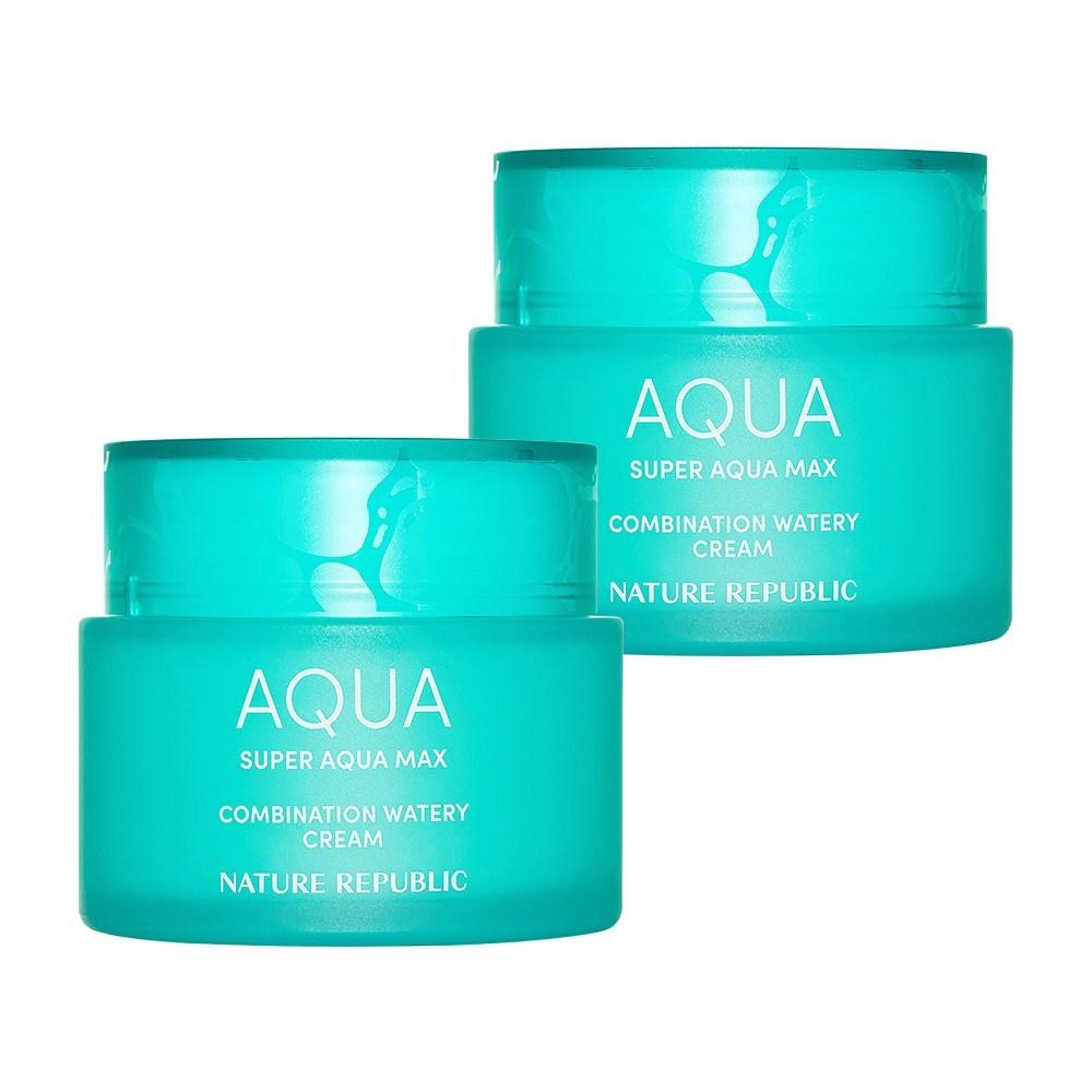 

Nature Republic Super Aqua Max Combination Moisturizing Cream, 120ml, 2 units
