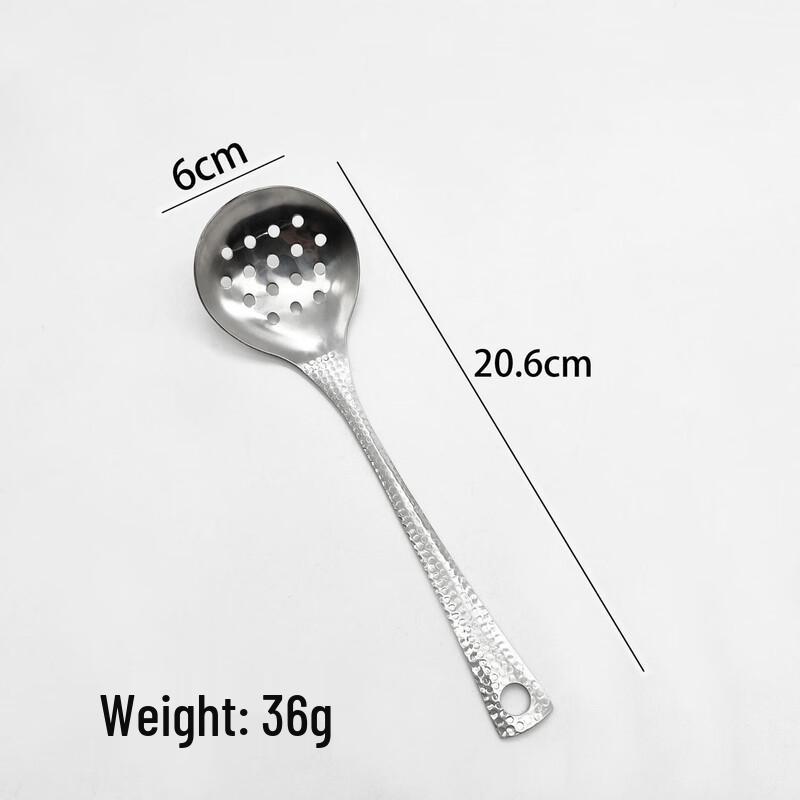 ZISIZ Stainless Steel Long Handle Slotted Spoon Set