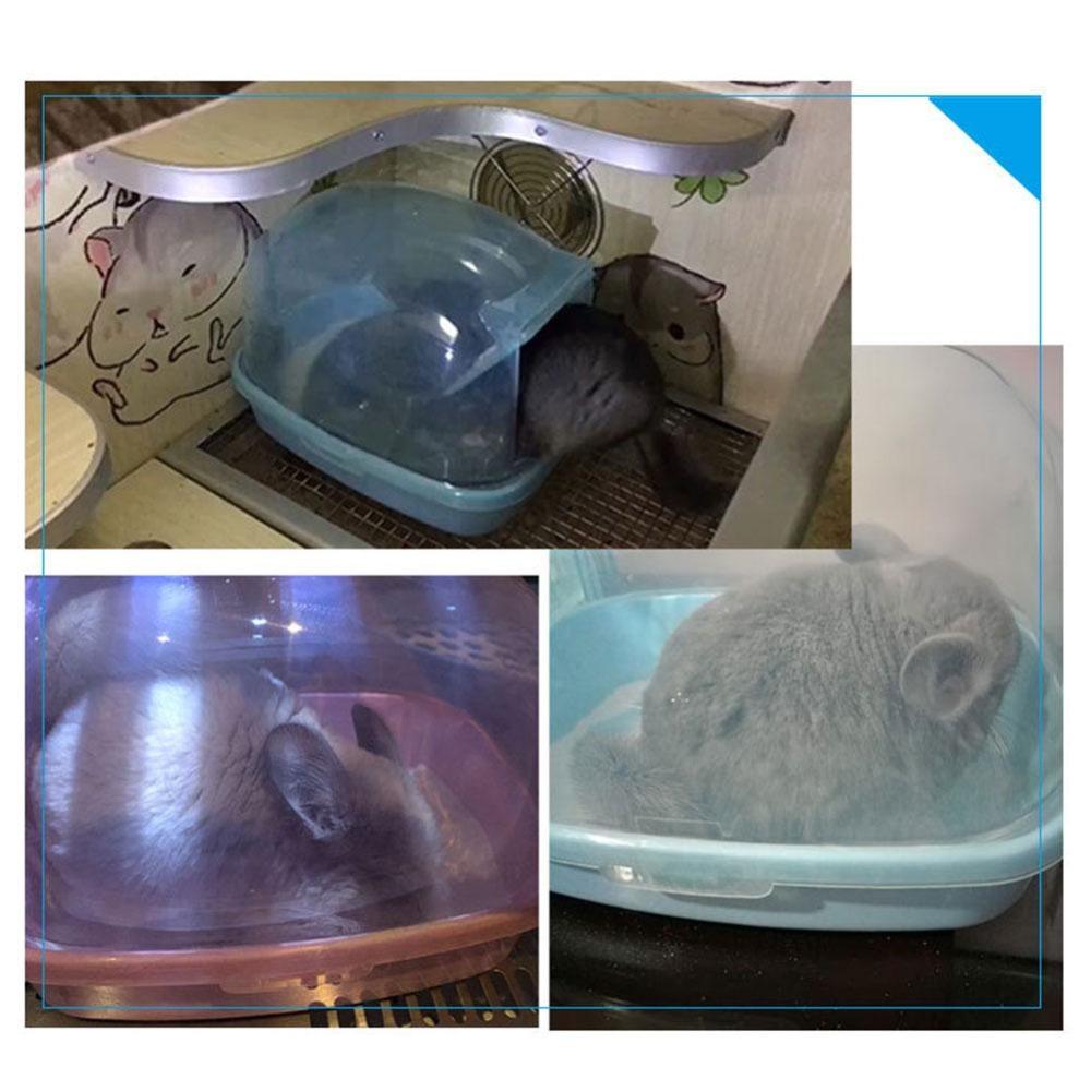 for Gerbil Squirrel Hedgehog Toilet Chinchilla Dry Bath Hedgehog Sand Room Hamster Bathroom