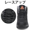Mishansha and Winter Snow Boa Thick for and Size Black Men's Women's Boots, Waterproof, Warm, Lining, Non-Slip, Sole, Lightweight, Hiking, Trekking,