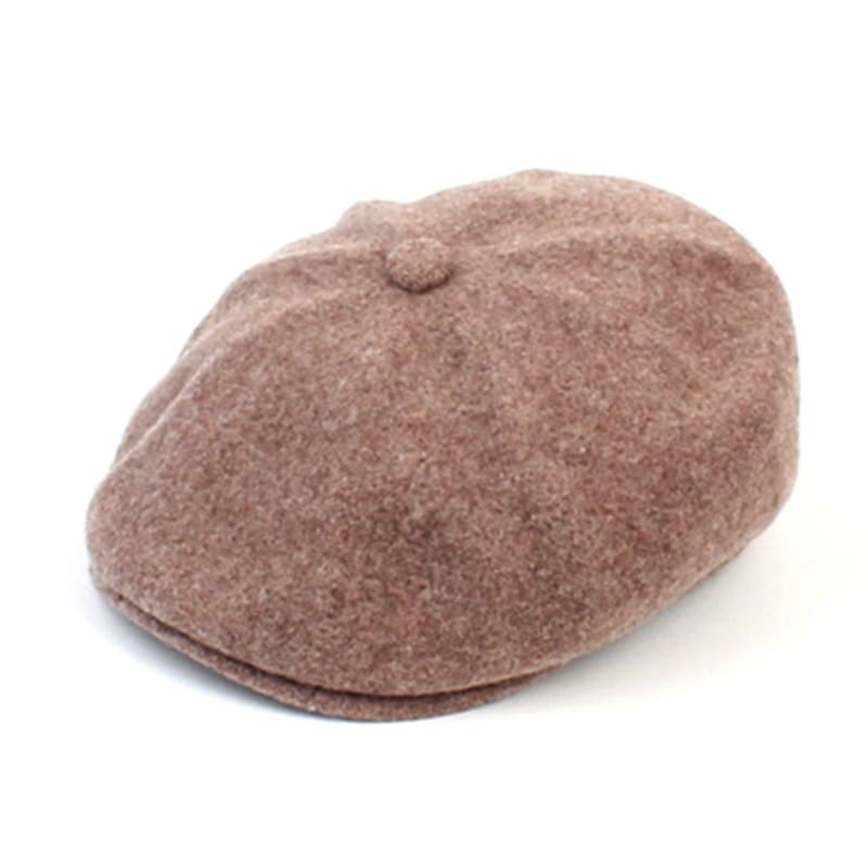 Universal Chemistry Wool Beige Huntingcap Newsboy Cap