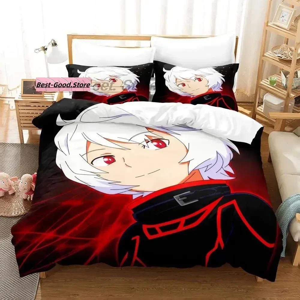 Comforter World Trigger Kuga Yuma Osamu Mikumo Bedding Set Printed With Soft Single Double Queen Super King Size