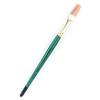 Synthetic Flat Brush N°14 - Green Handle - Set of 5 Brushes