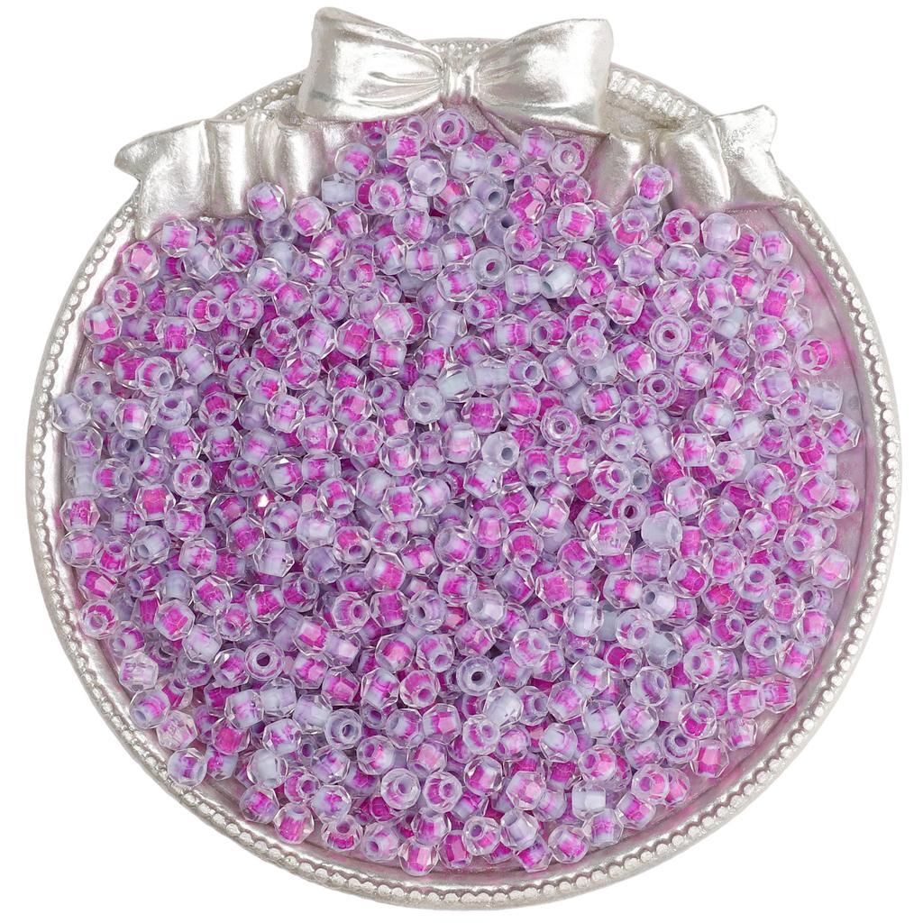 140Pcs Crystal Czech Glass Beads Ink Wash Painting Seed Beads For DIY Clothing Sewing Decor Jewelry Making