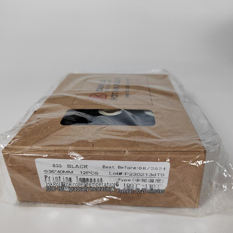 Dikai 833 High-Temp Ink Roll for Continuous Sealing Machine (36x15/16) - Fits Models 900, 980, 1000