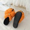 Fashion Cotton Fluffy Slippers Home Cartoon Pumpkin Platform Plush Slides Couple 2025 Funny Halloween Casual Designer Shoes Women Indoor