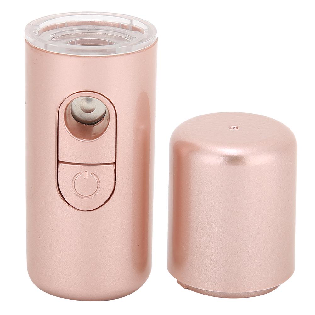 Mist Sprayer   Hydrating Portable USB Face Humidifier SkinCare Beauty Tool(  Gold )