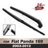 Wiper 13" Rear Wiper Blade & Arm Set For Fiat Panda 169 2003-2012 2004 2005 2006 2007 2008 Windshield Windscreen Rear Window