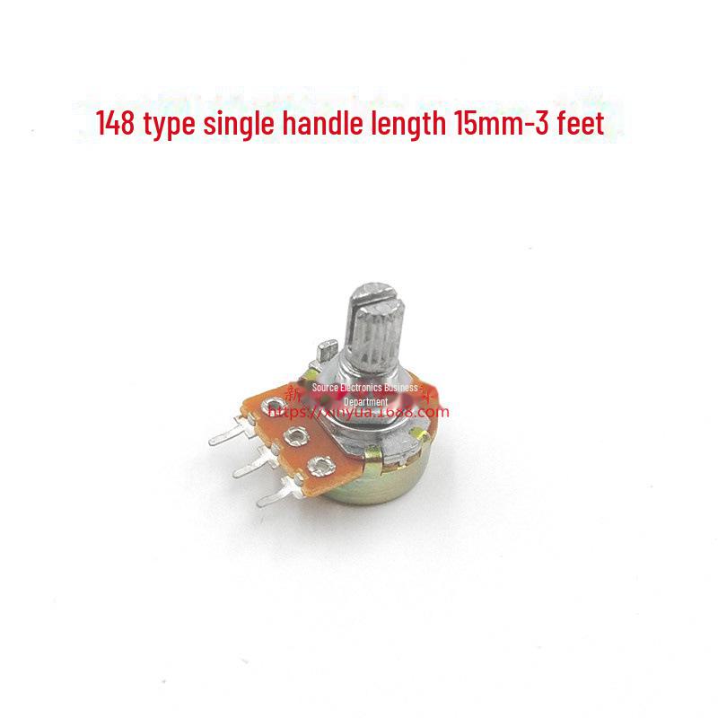 WH148 Potentiometer: B1K, B2K, B5K, B10K, B20K, B50K, B100K, B500K, B1M Options
