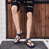 Summer Men's Sandals Casual Flip Flops Beach Sandals T-Strap Sandals Slippers for Male