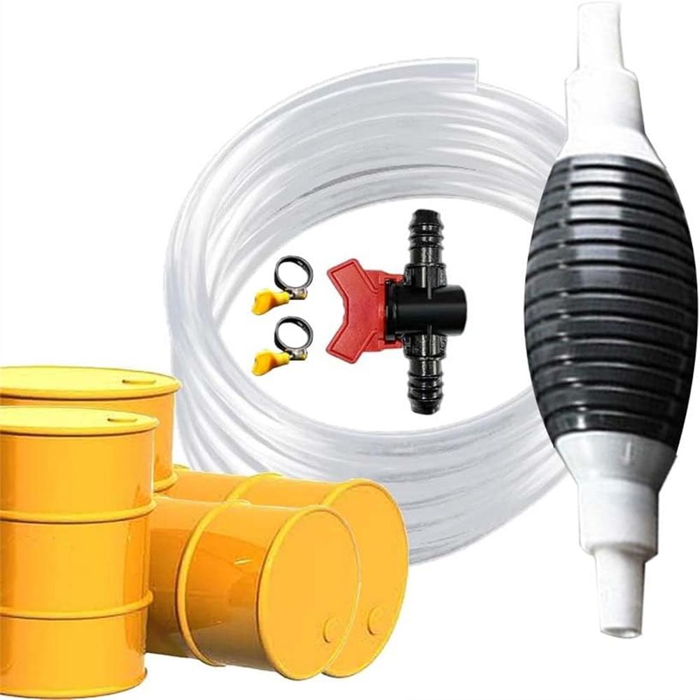 

Новейший ручной насос с высоким расходом сифона, портативный ручной автомобильный насос для перекачки топлива для газа, бензина, дизельного топлива, жидкой воды, аквариума с сифонным шлангом ‎10.71 x 10.51 x 2.48 inc чёрный/белый