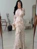 2025 Elegant Women's Soft Spring Long Sleeve Dress