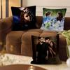 The Twilight Saga Edward Cullen Pillow Case Fashion Square Pillowcase Bedroom Sofa Room Ins Decoration Leisure