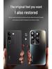 Vivo S17 Pro Galvanisierte Ultradünne Hülle - Mattiert Sturzsicher Business S18 Schutzhülle