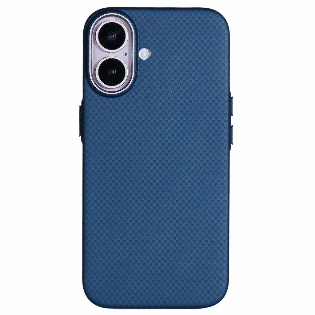 X-LEVEL For iPhone 16 Case Compatible with MagSafe Carbon Nanofiber+Metal Lens Frame Phone Cover