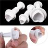 3 buc/set dragoste inimă formă cookie piston tăietor biscuiți pastă Cupcake Toppers mucegai Crăciun tort decorare instrument