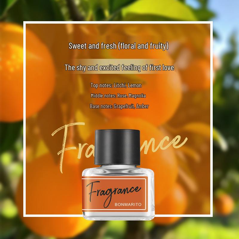 BONMARITO Shy Floral Scent Women's Perfume - Long-Lasting Romantic Plant Extract Essential Oil Fragrance