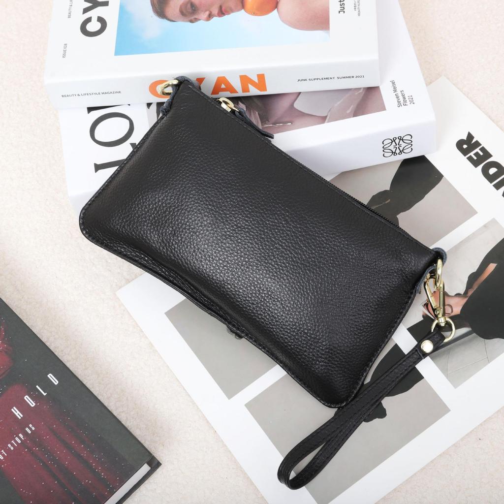 2025 Women's Fashion Cowhide Envelope Clutch Bag - Versatile & Trendy Handheld Accessory