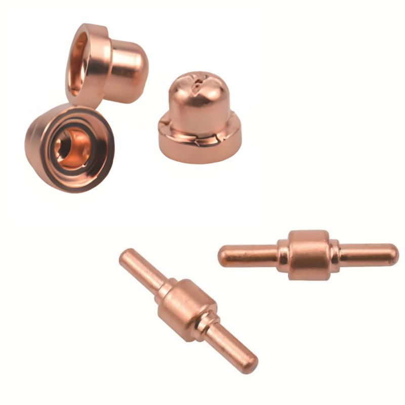Shunt Plasma Cutting Welding Material Portable Plasma Cutter Electrode Nozzle Protective Cover Tip Electrodes Nozzles Accessory