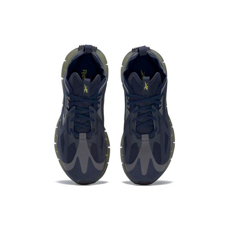 Reebok Zig Kinetica Breathable Shock Absorbing Low Top Sneakers Unisex Sneakers Deep-Blue FW6705