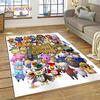 Niedlicher 3D-Cartoon-Teppich mit Animal Crossing New Horizons für Wohnzimmer, Schlafzimmer, Heimdekoration, rutschfeste Dekoration für Sofa, Kindergeschenk