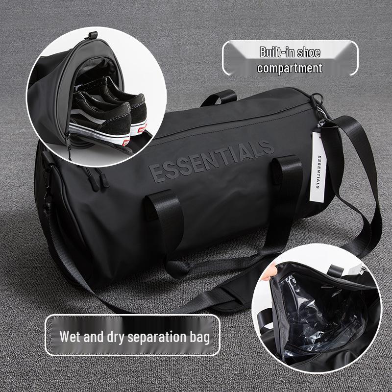 Geantă de călătorie mare FOG, Geantă sport cu separare umed/uscat pentru sport și fitness
