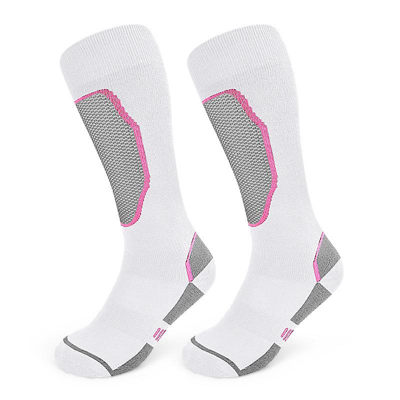 

Лыжные носки для активного отдыха, быстросохнущие, утолщенные, для альпинизма, махровое дно, нескользящие, с длинным голенищем, влагоотводящие, дышащие, термоноски