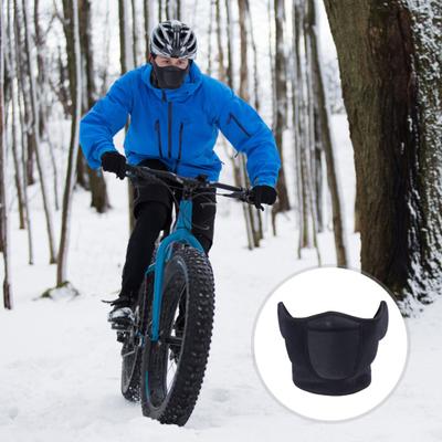 Cyklistická obličejová ochrana větruodolná prodyšná teplá zimní do chladného počasí venkovní sníh lyžování