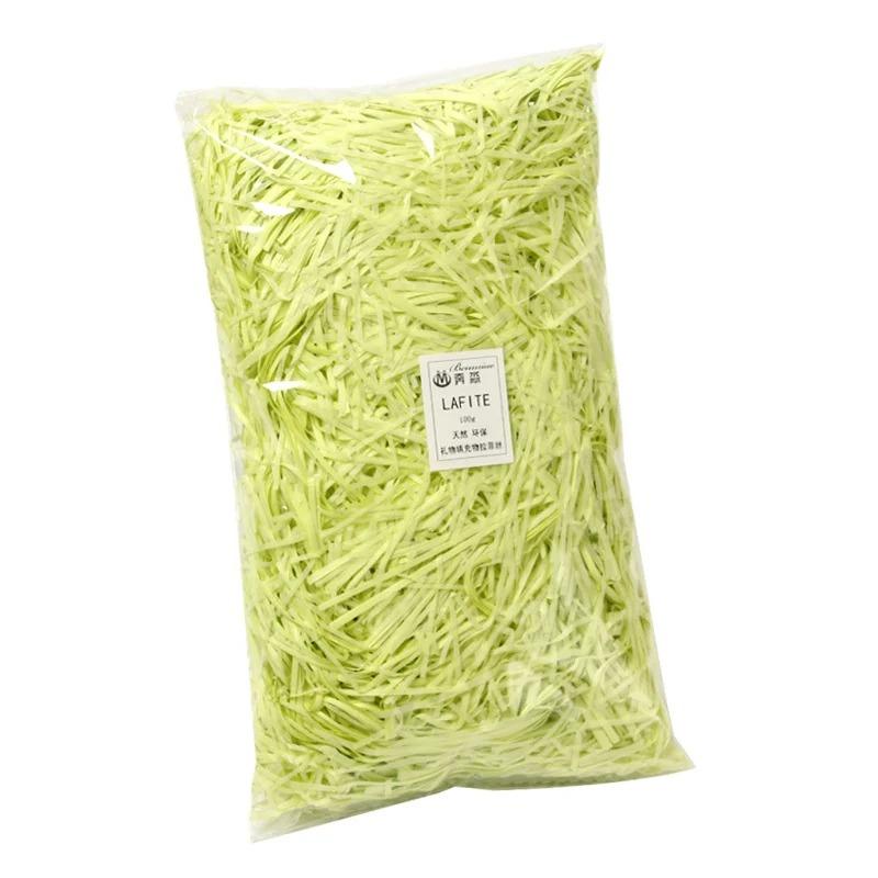 500g/1000g Färgglad Hackad Raffia Fyllning Krusat Papper Färgglad Fyllning för Födelsedagspresentlåda Fest Bröllop Juldekoration