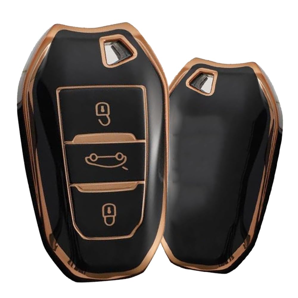 [KUNIO] Peugeot Exclusive Keychain Key Case Smart Key Key Cover чёрный