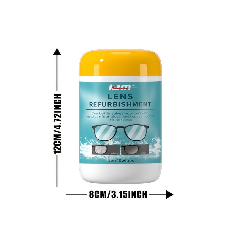 Glasses refurbishment set, does not damage the lenses, restores the luster like a mirror, suitable for glasses, goggles, fashion