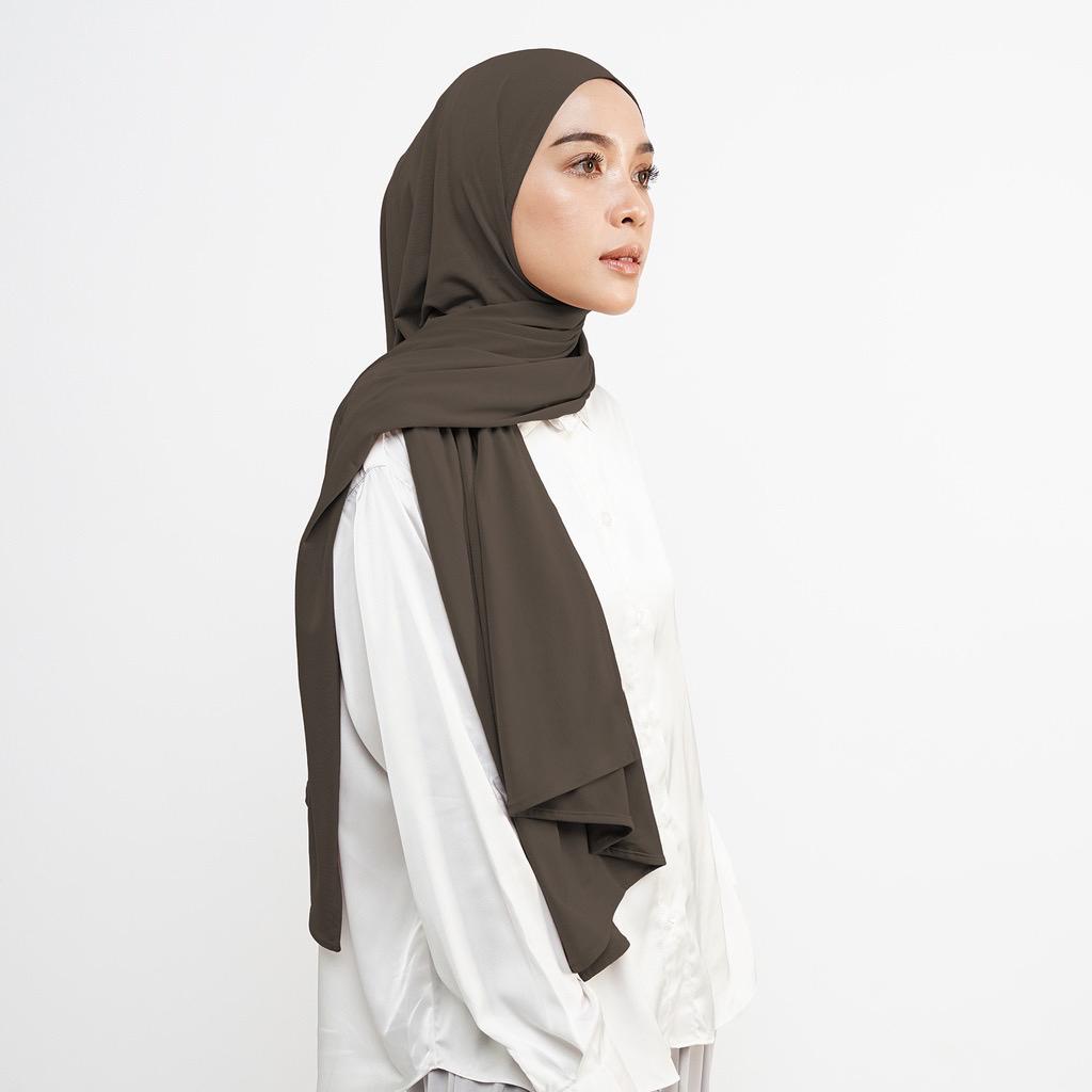 Fashion One Loop Instant Cotton Instant Hijab Muslim Headwrap Islamic Headscarf Scarf