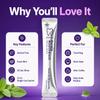 Purple Mouthwash Single-Use Sachets, Fresh Mint, Alcohol-Free