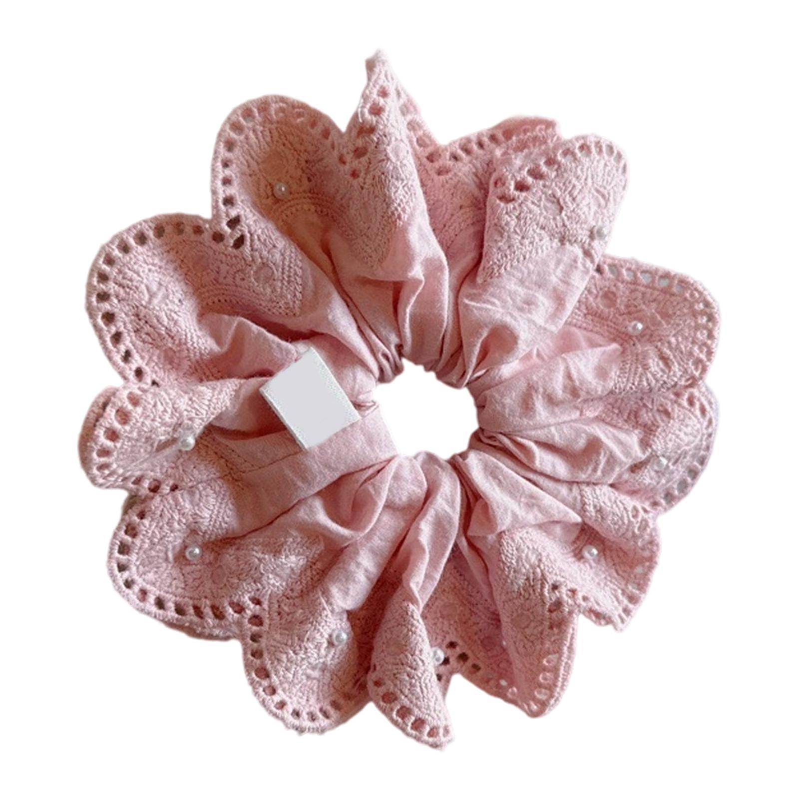 

Elegant Imitation Pearls Hair Band Elastic Scrunchies Stylish Hair Tie For Women Girls Fashion Accessories Party Gift