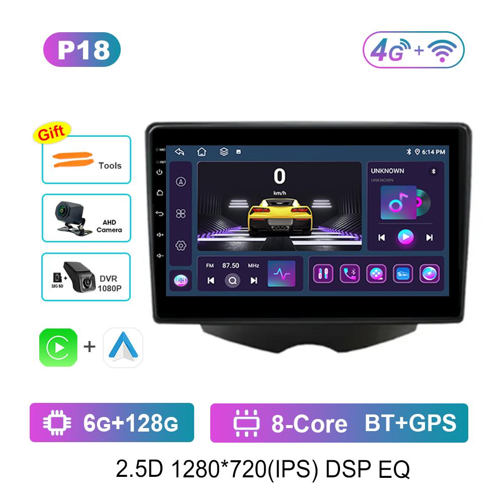 9 Inch Android OS 4G for Hyundai Veloster FS 2011 - 2017 WiFi Car Video Multimedia Player No 2 Din Navigation GPS Touch Screen