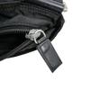PRADA lightweight Diagonally hung Shoulder Bag Nylon black Women Used