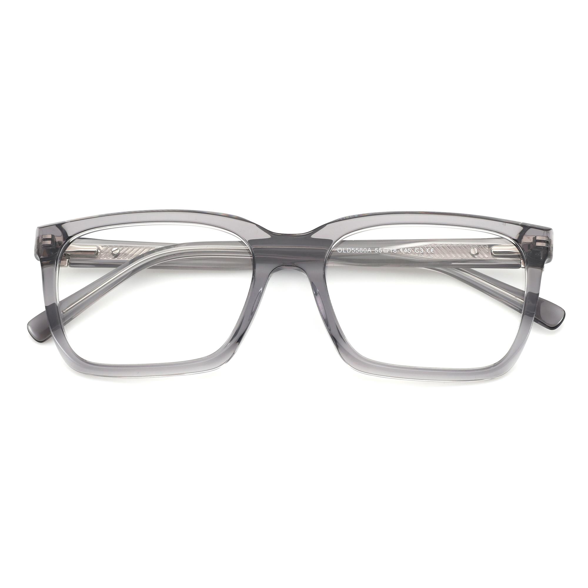 

BLUEMOKY Очки для коррекции зрения из ацетата ручной работы в прямоугольной оправе, модные, анти-синий свет/фотохромные оптические очки для мужчин Single Version&1.56&None