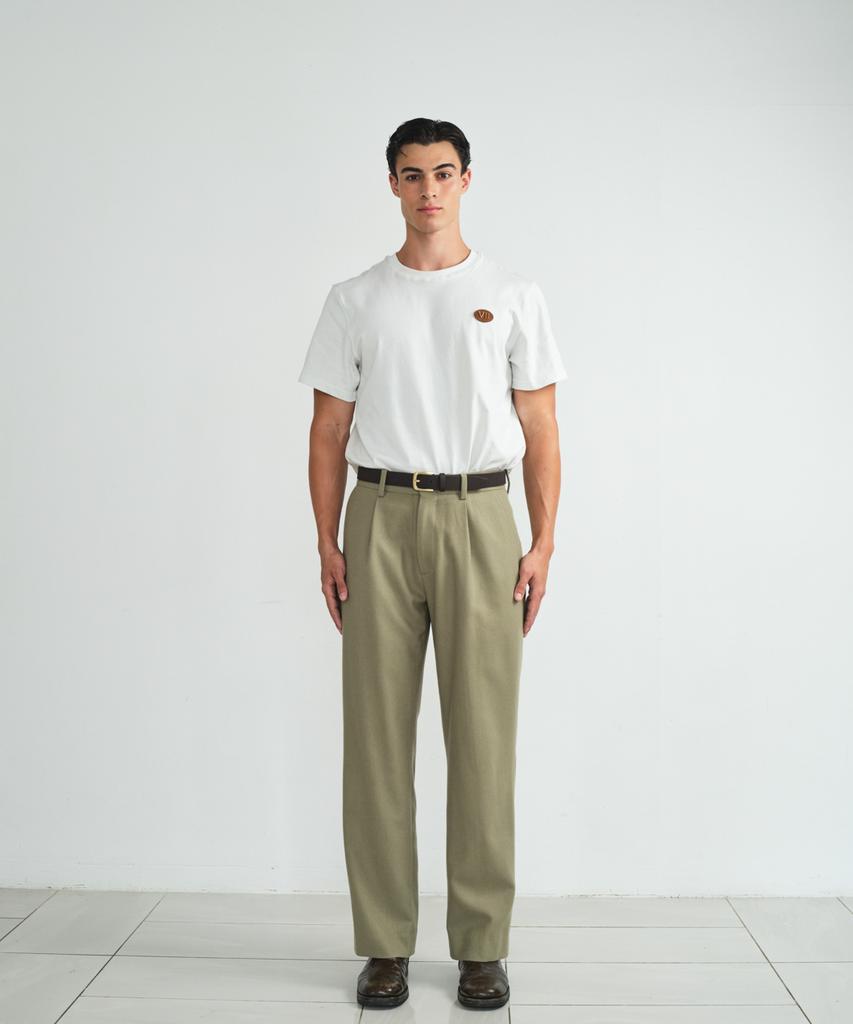 Bibeleude Classic Wool Trouser Green