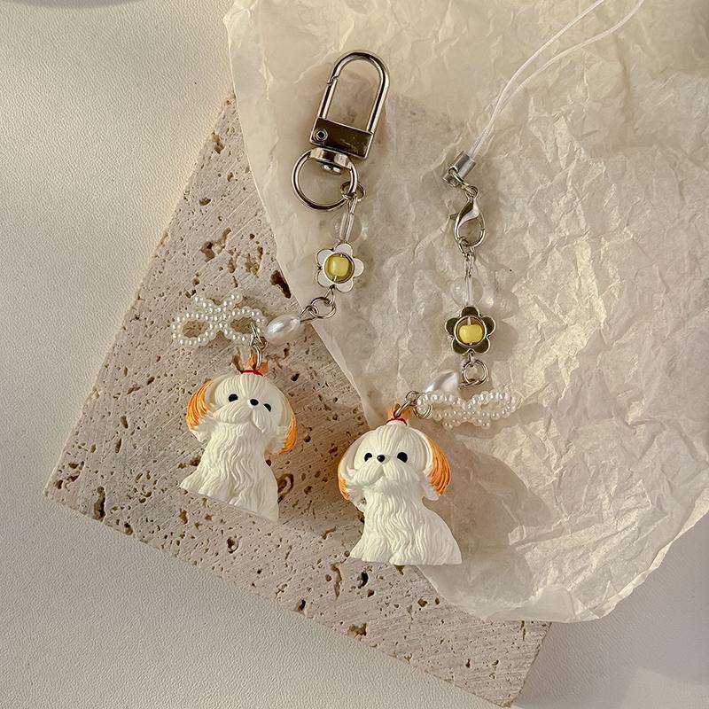 Kreskówkowy Uroczy Zwierzęta Żywica Breloczek Miś Koala Kot Zawieszka do Telefonu Ozdoby do Etui na Słuchawki Ozdoba do Plecaka Torby Kółko do Kluczy Samochodowych