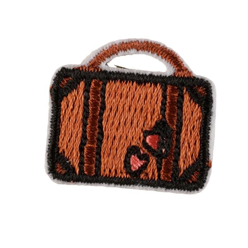 Cartoon Embroidered Computer Patch, DIY Cloth Sticker, Clothing & Handbook Accessory