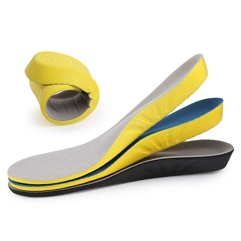 Unisex Shock-Absorbing Basketball Insoles: Thick, Slow Rebound, Soft, Sweat-Wicking.