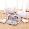 Love Stationary Pen Storage Bag Detachable Korean Pen Pencil Bag Large Capacity Pencil Case  Kids