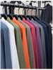 Men's 2026 Spring Breathable Cotton Long-Sleeve Polo Shirt with Side Slits