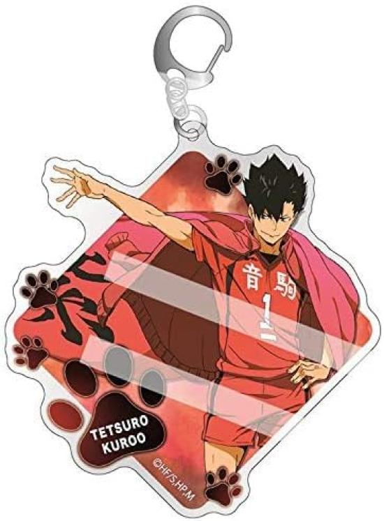 Sbdsyue Set of 6 Keychains for Tobio Kei Koushi Kenma and Tetsuro Perfect for Everyday Costume Moe Anime Phone Car Baby Showers (Yue) Haikyu!!