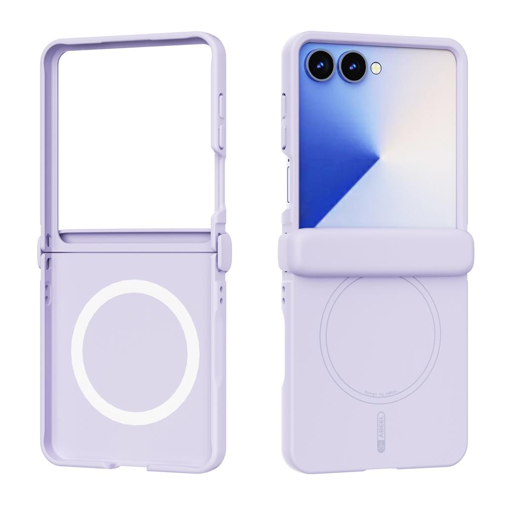 3 in1 Liquid Silicone Invisible Case For Samsung Galaxy Z Flip 7 Flip7 Magnetic Wireless Charging Shockproof Protective Cover